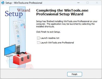 Install WinTools.one complete